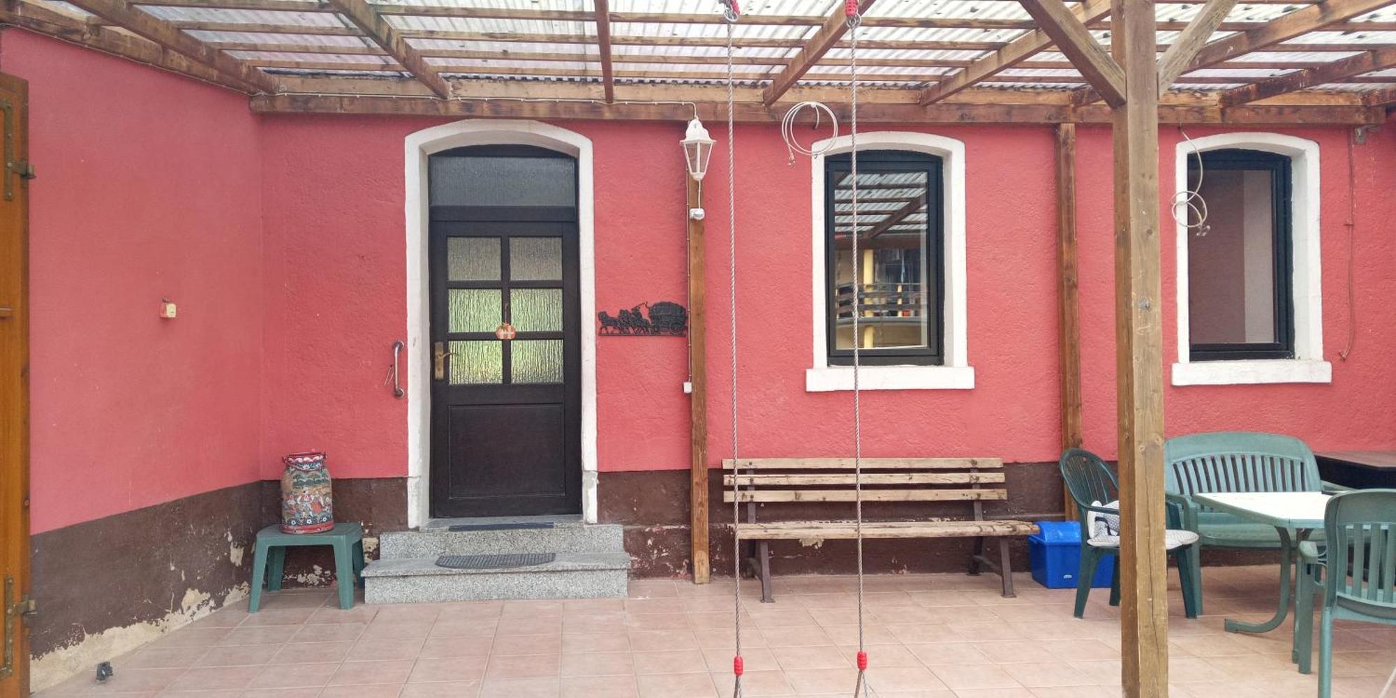 Ferienwohnung Auf Dem Gutshof Renz Weißenfels Exterior foto
